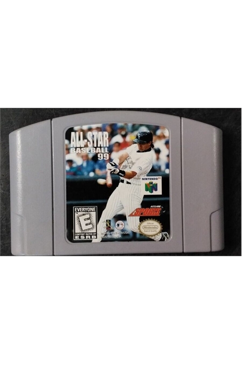Nintendo 64 N64 All-Star Baseball 99 Cartridge Only (Good)