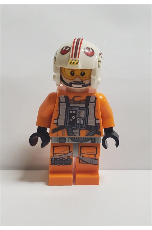 Lego Star Wars Luke Skywalker X-Wing Pilot Sw0952 Incomplete Pre-Owned