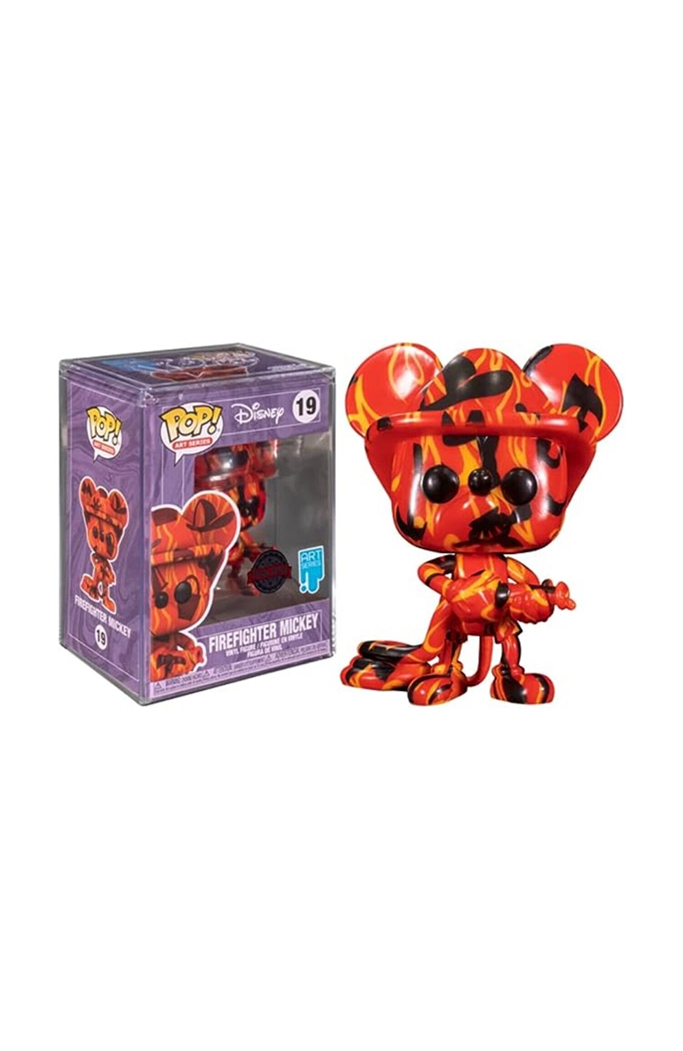 Funko Disney Pop 19 Vinyl Firefighter Mickey (Art Series)