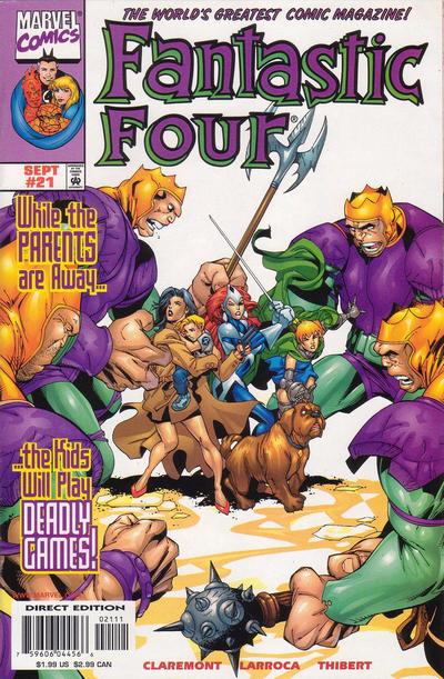 Fantastic Four #21 (1998) [Direct Edition]-Fine (5.5 – 7)