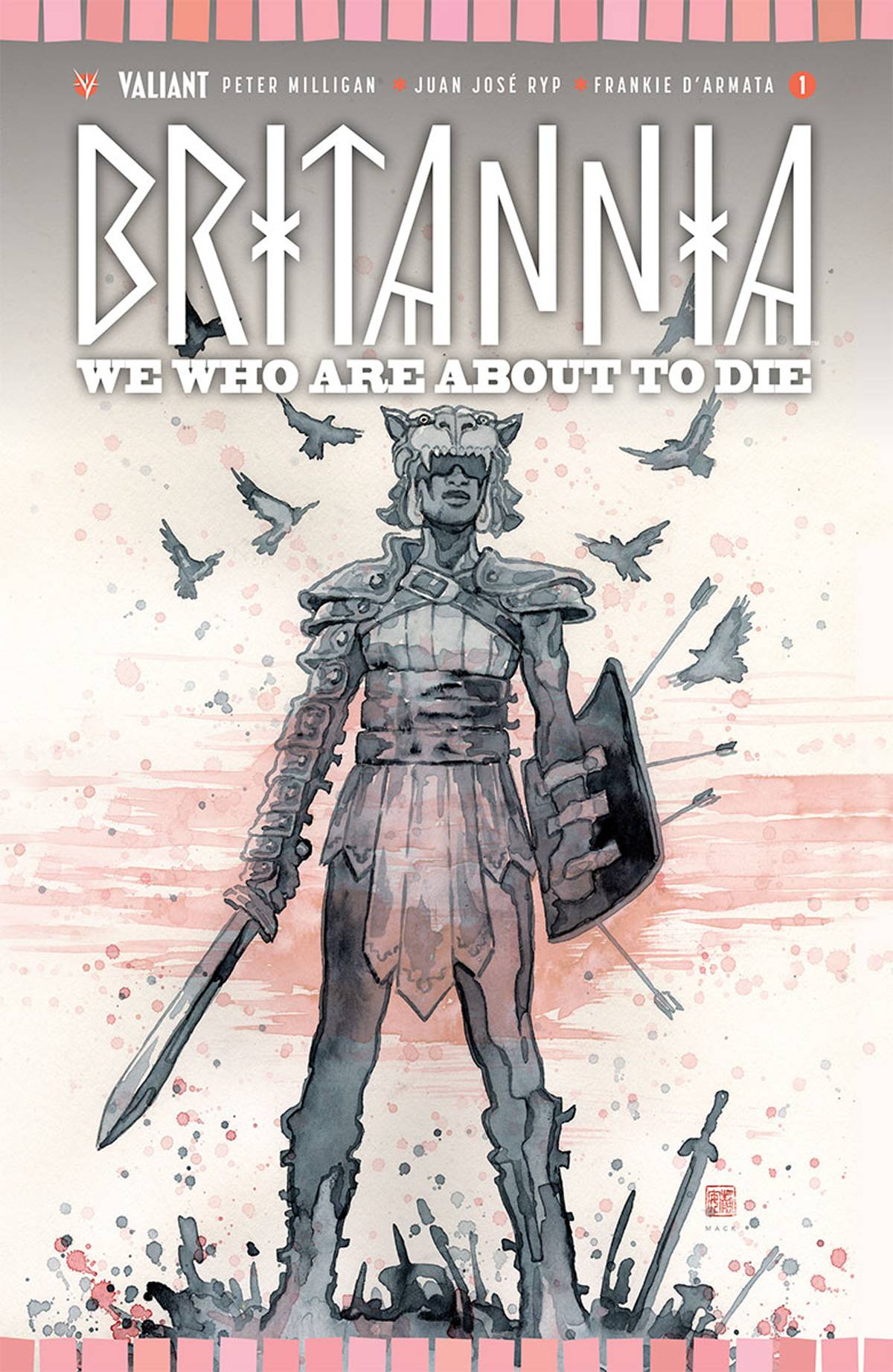 Britannia We Who #1 Cover D 1 for 10 Incentive Char Dsn Variant Mack