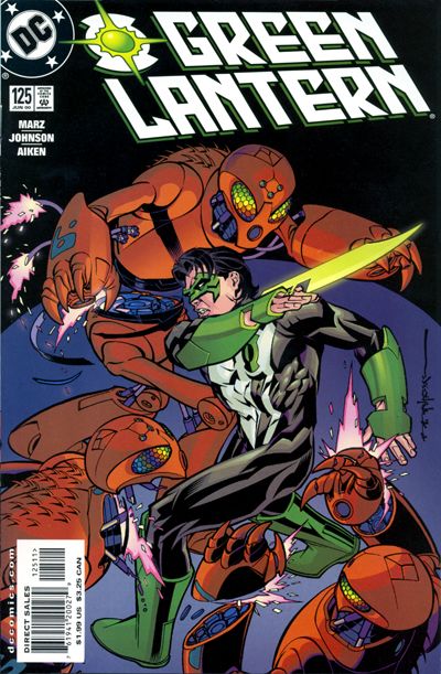 Green Lantern #125 (1990)[Direct Sales]-Fine (5.5 – 7)