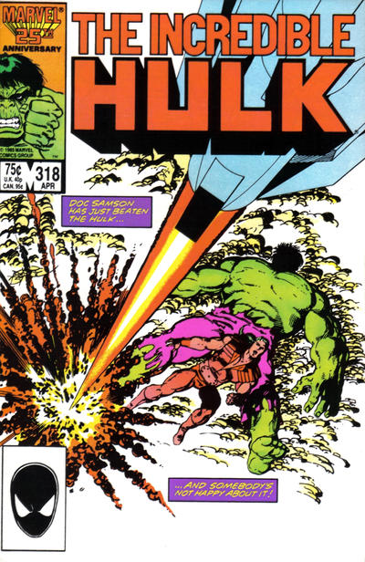 The Incredible Hulk #318 [Direct]-Fine (5.5 – 7)