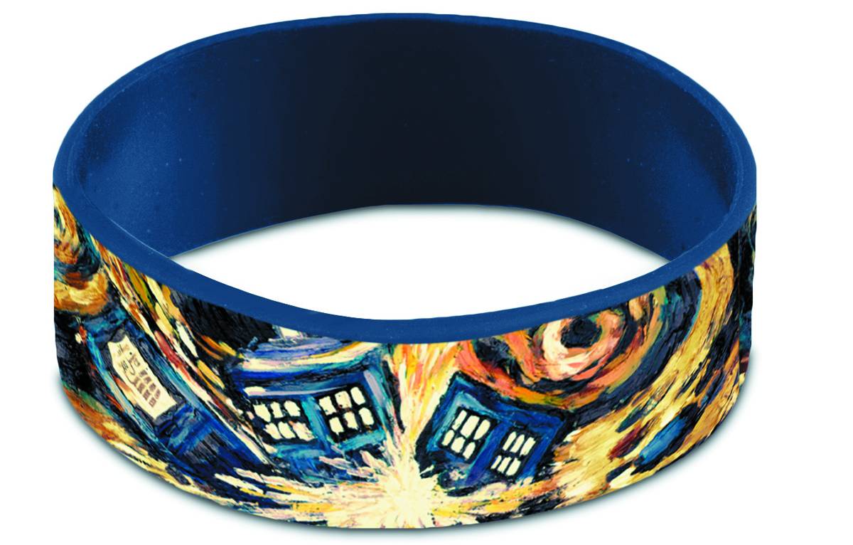 Doctor Who Van Gogh Tardis Wristband
