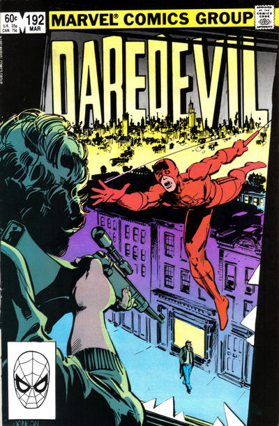 Daredevil #192 [Direct]-Very Fine (7.5 – 9)