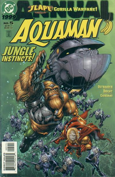 Aquaman Annual #5 (1995)-Very Fine (7.5 – 9)