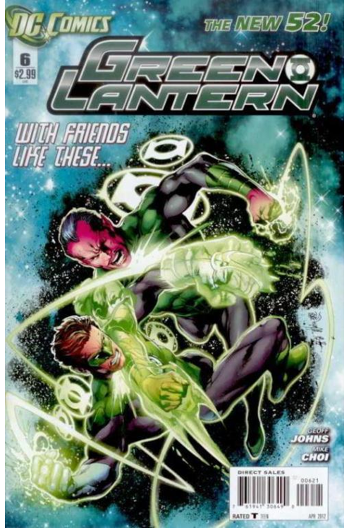Green Lantern #6 Ratio Variant Ivan Reis (2011)