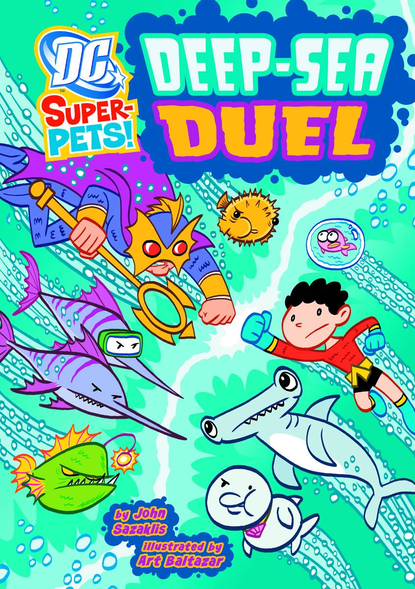 DC Super Pets Young Reader Graphic Novel Deep Sea Duel
