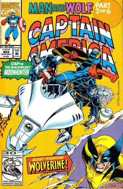 Captain America #403 [Direct]-Fine (5.5 – 7)