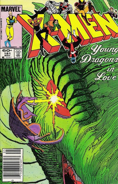 The Uncanny X-Men #181 [Newsstand] - Vf- 
