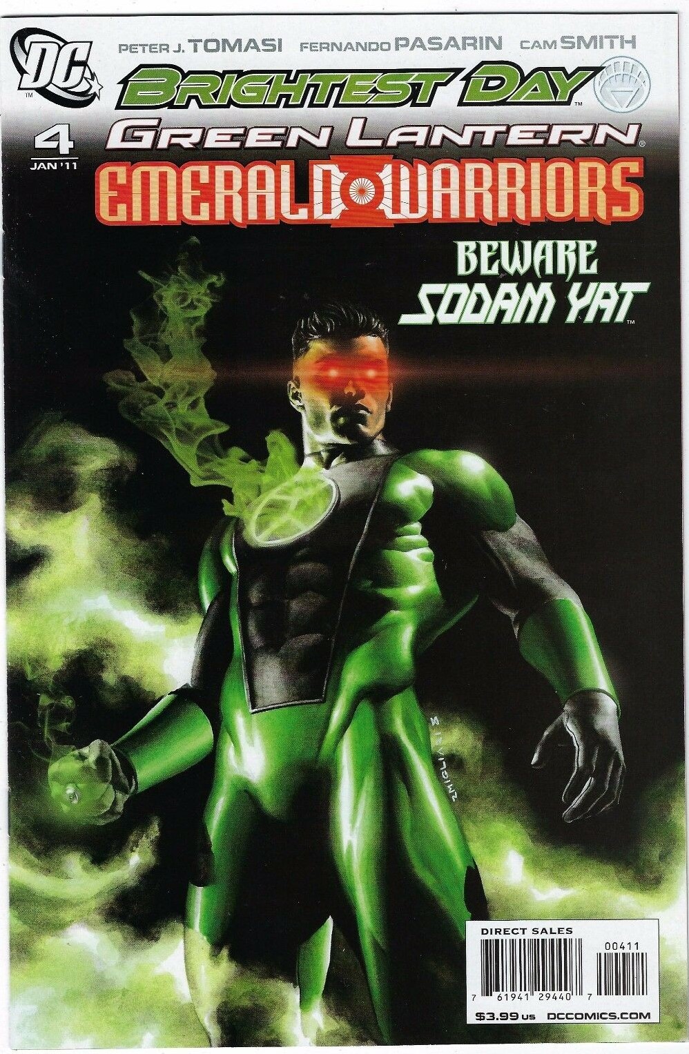 Green Lantern Emerald Warriors #4 (Brightest Day) (2010)