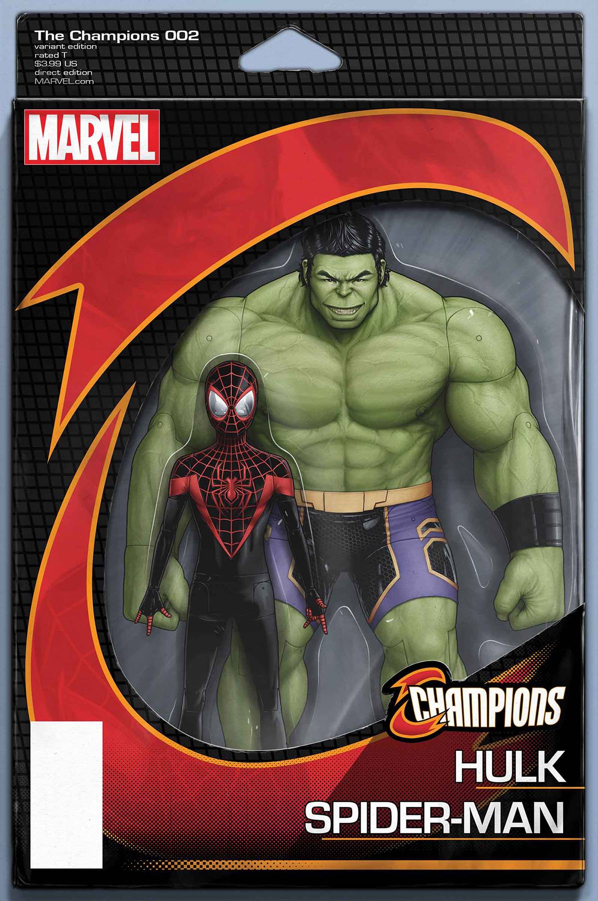 Champions #2 (Christopher Now! Action Figure Variant) (2016)