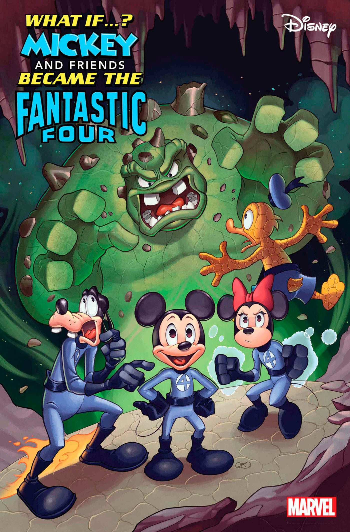 Marvel & Disney What If...? Mickey & Friends Became The Fantastic Four #1 Chrissie Zullo Variant