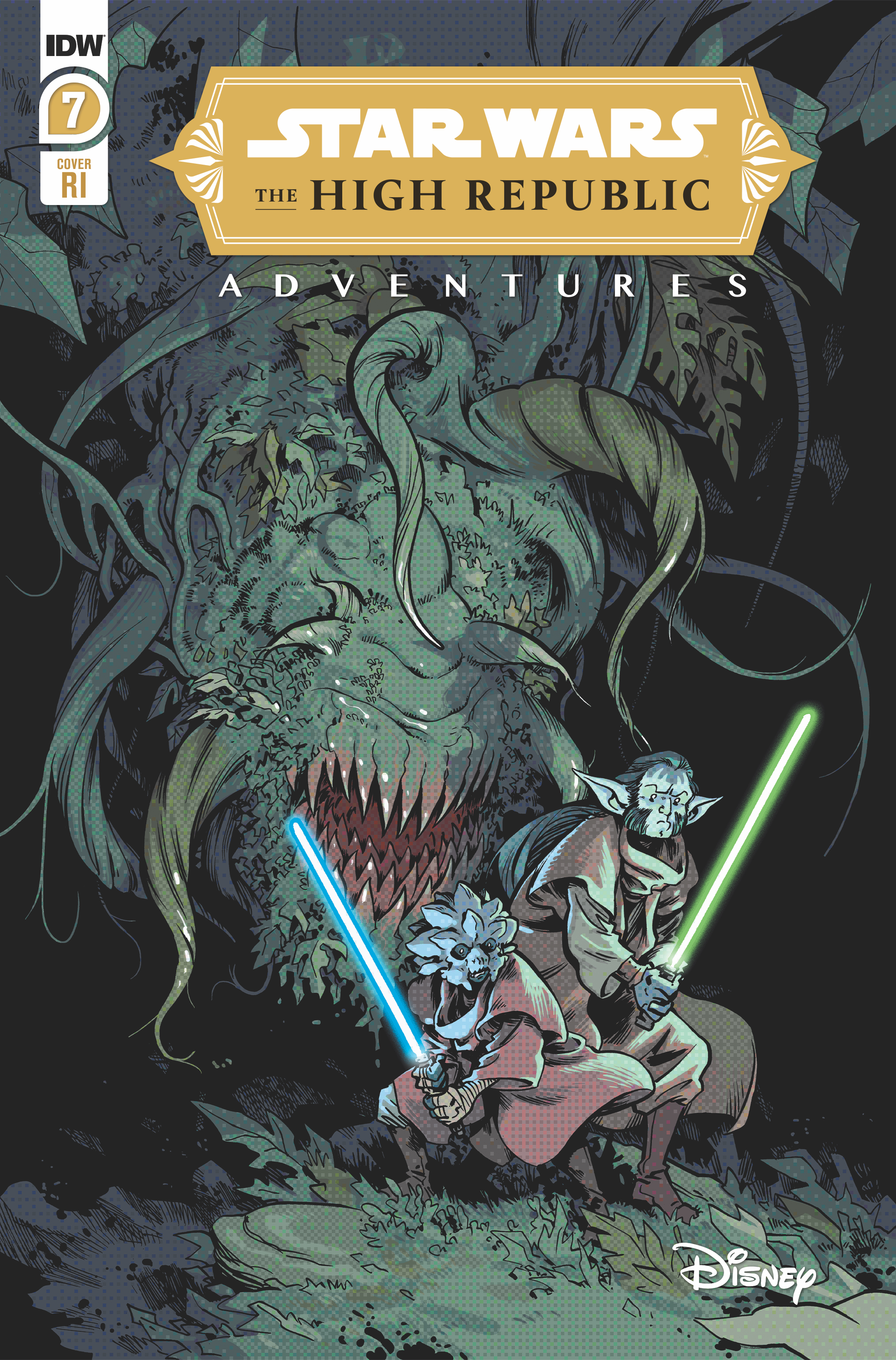 Star Wars the High Republic Adventures #7 Cover B 1 for 10 Incentive Kyriazis