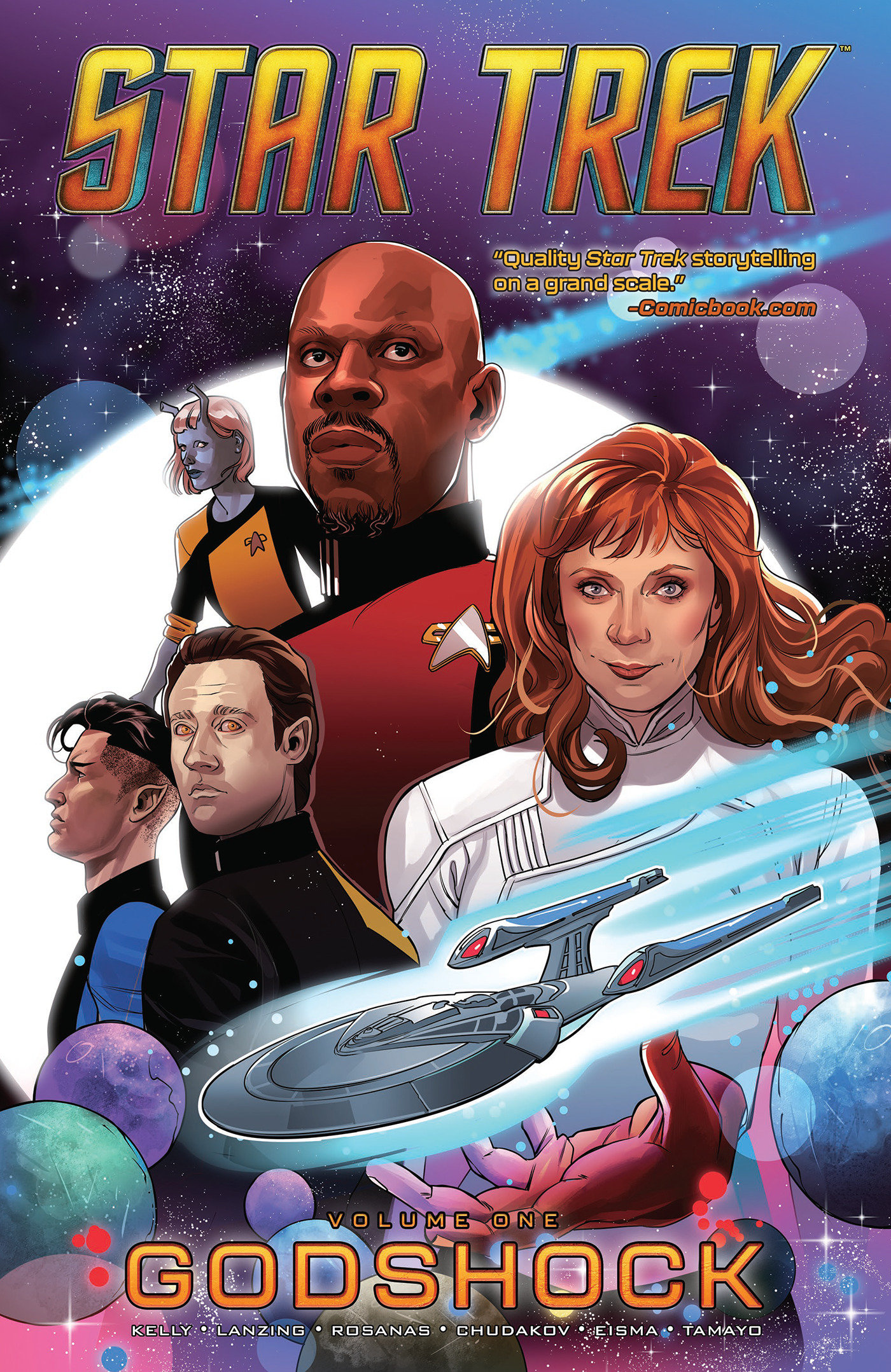 Star Trek Graphic Novel Volume 1 Godshock (2022)