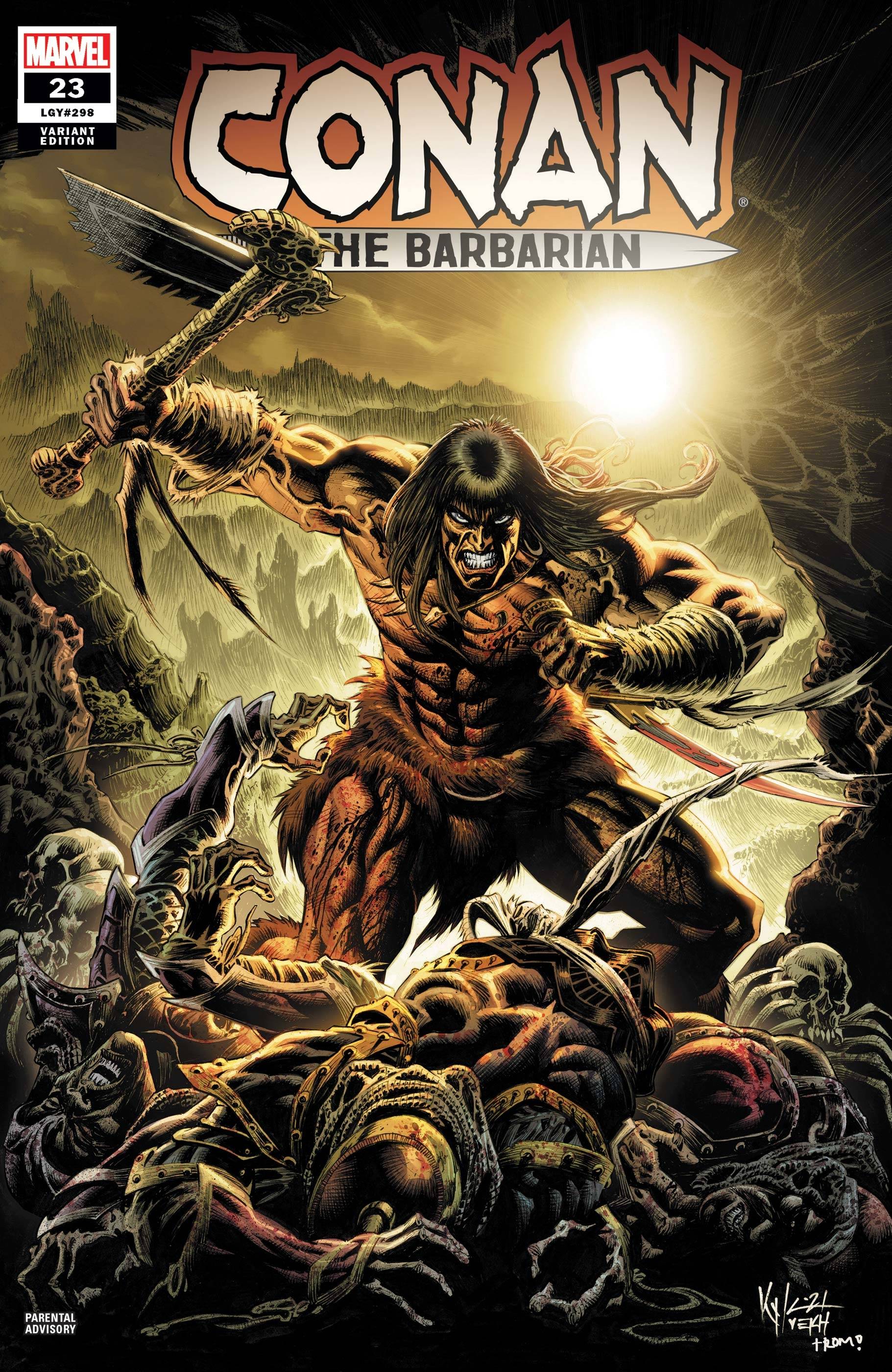 Conan the Barbarian #23 Hotz Variant (2018)