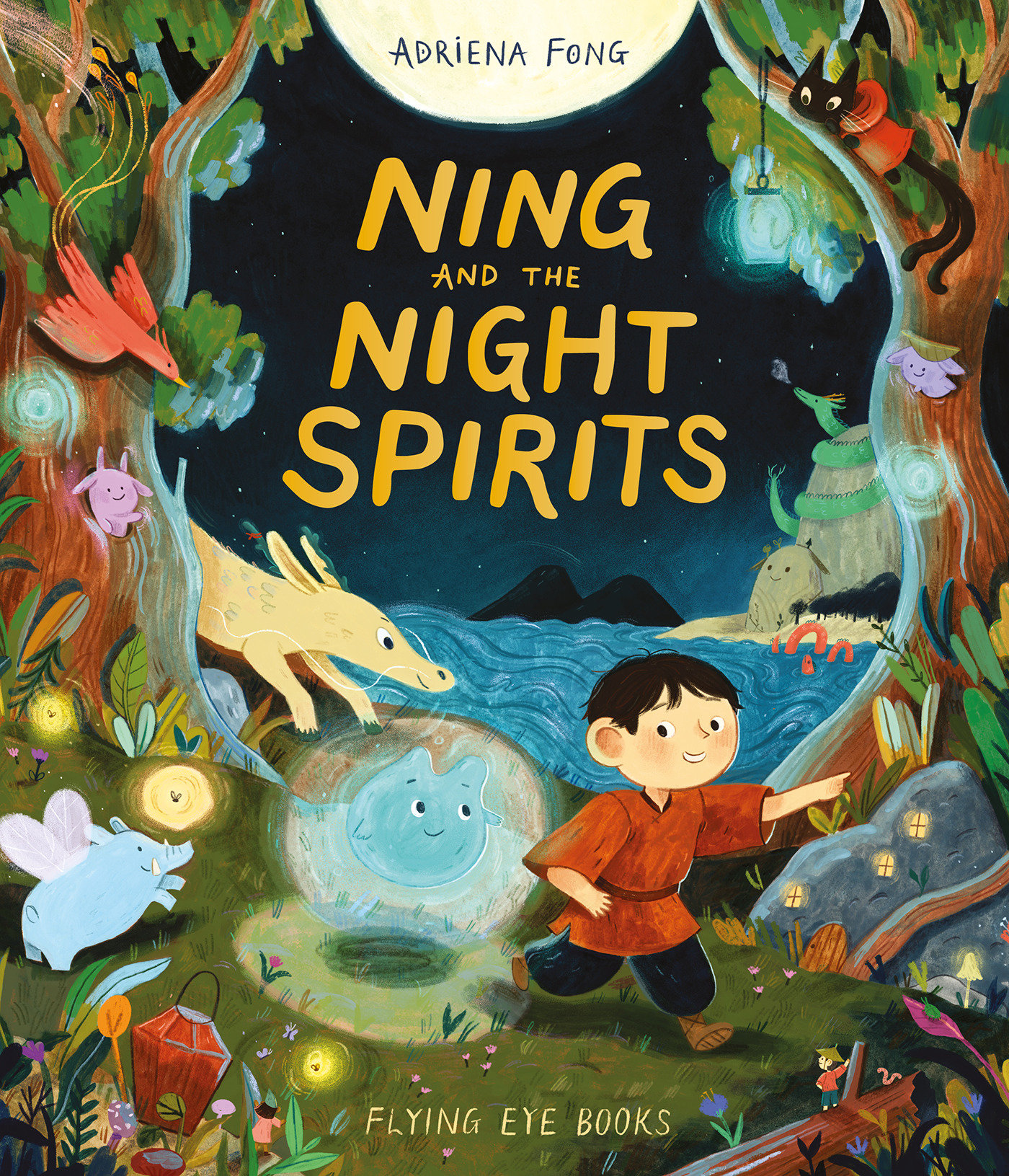 Ning and the Night Spirits (Hardcover Book)