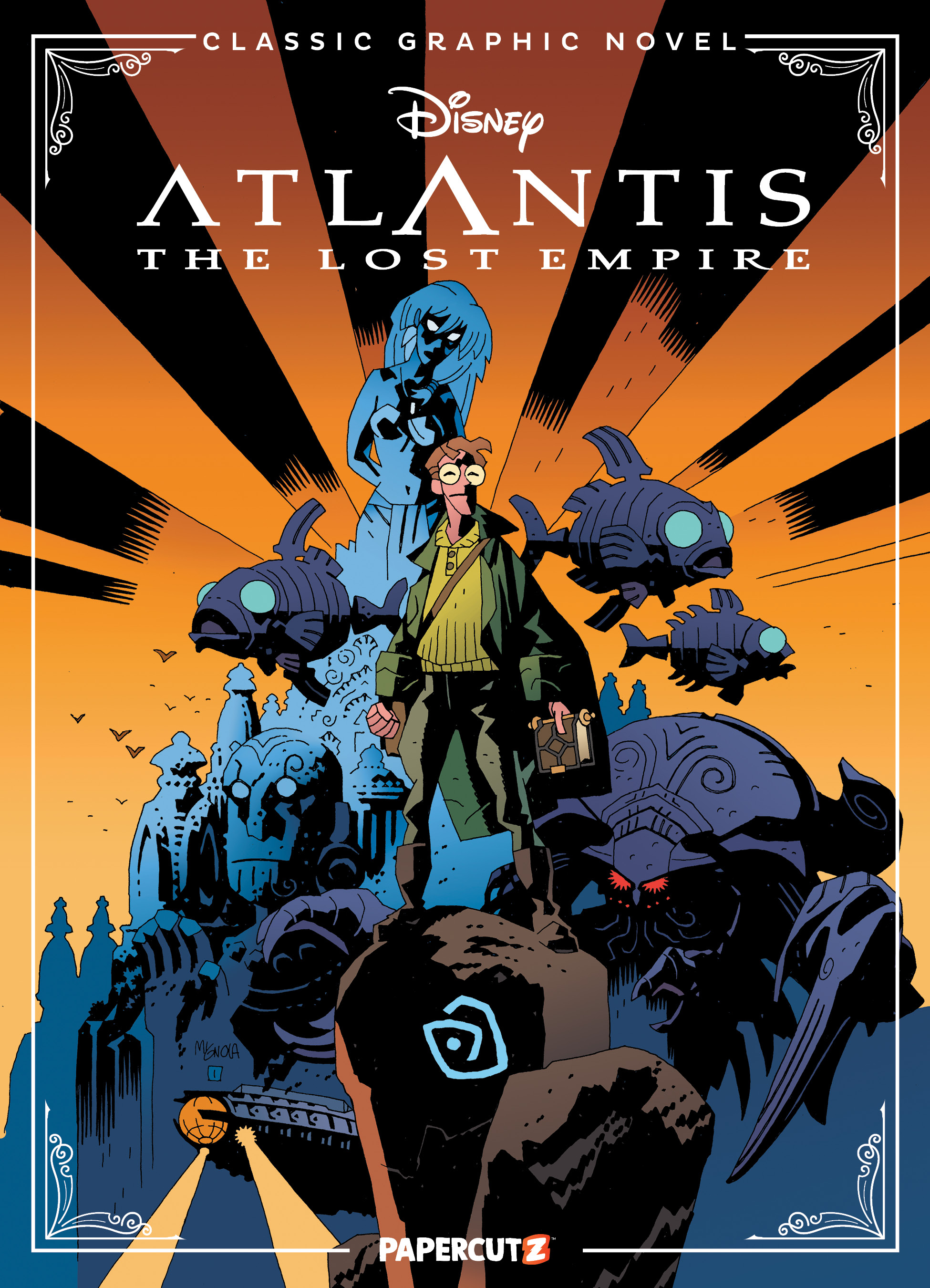 Disney Classic Graphic Novel Atlantis Hardcover Graphic Novel