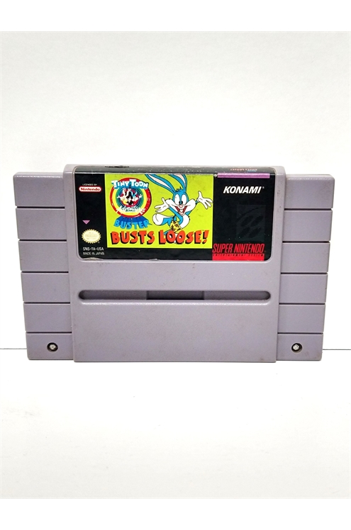 Super Nintendo Snes Tiny Toon Adventures Buster Busts Loose - Cartridge Only - Pre-Owned