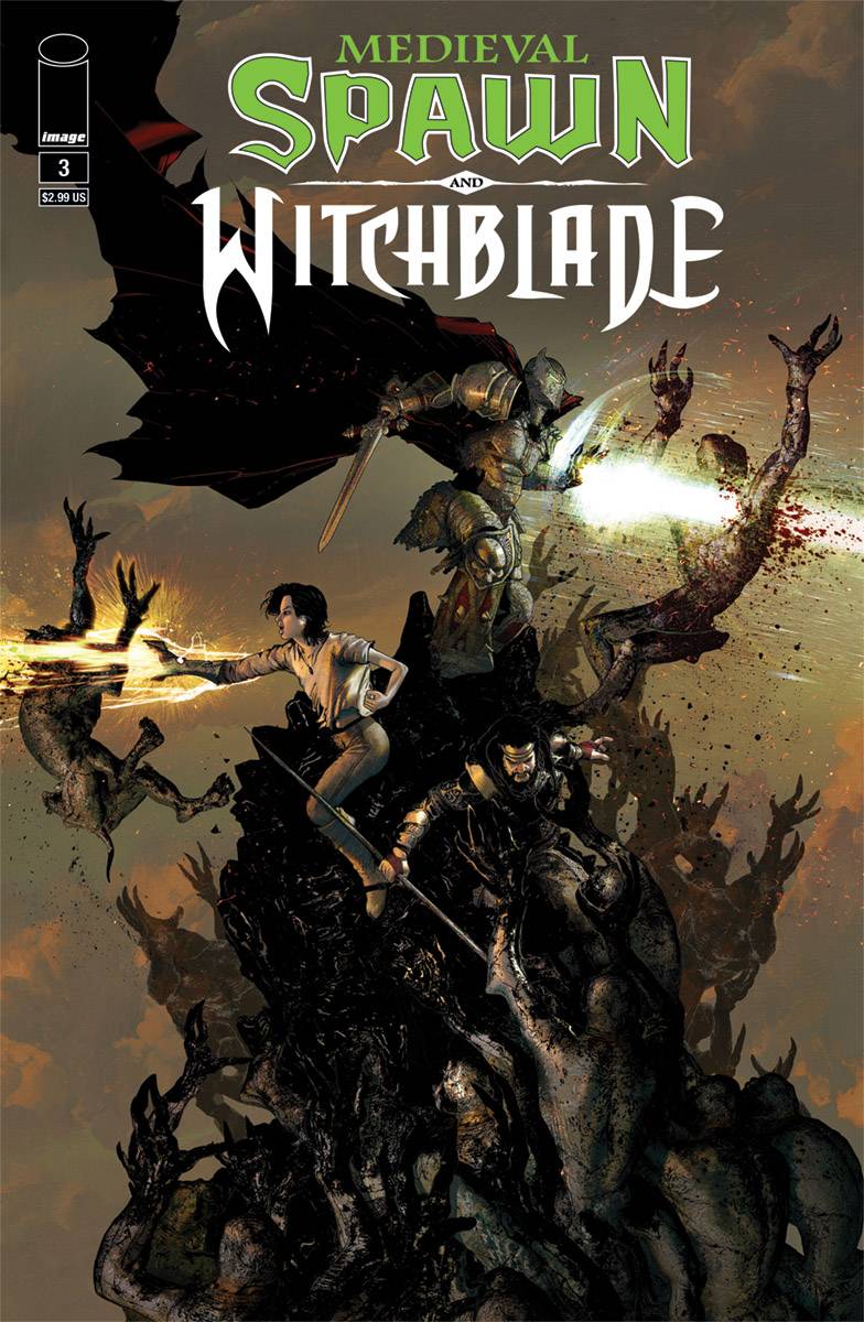 Medieval Spawn Witchblade #3 Cover A Haberlin (Of 4)