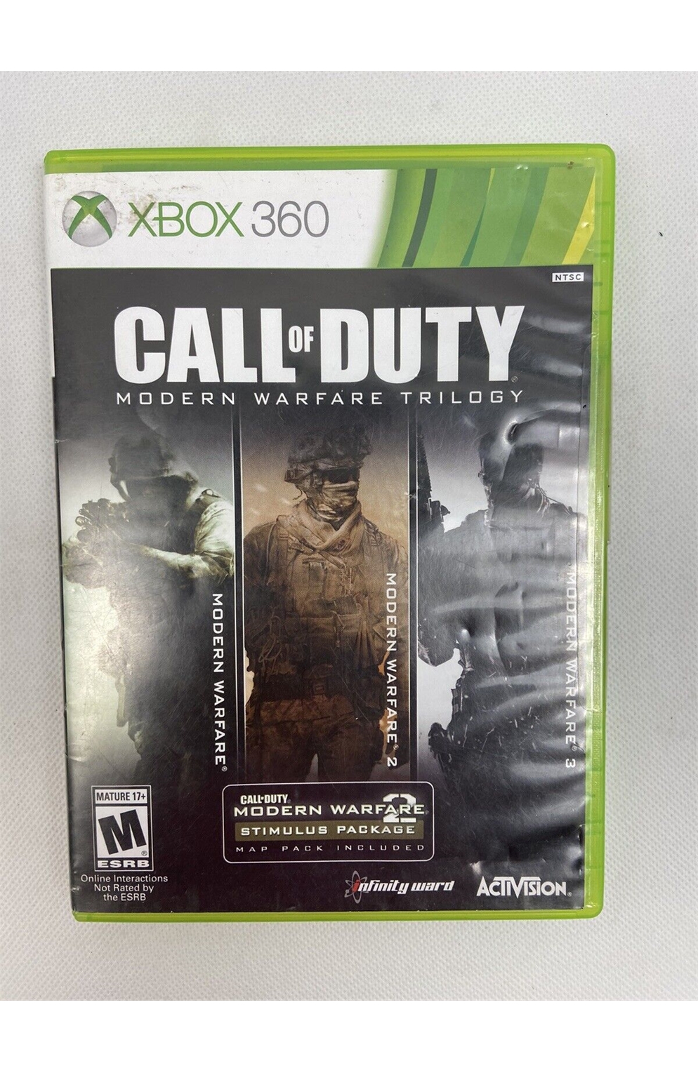 Xbox 360 Xb360 Call of Duty Modern Warfare Trilogy