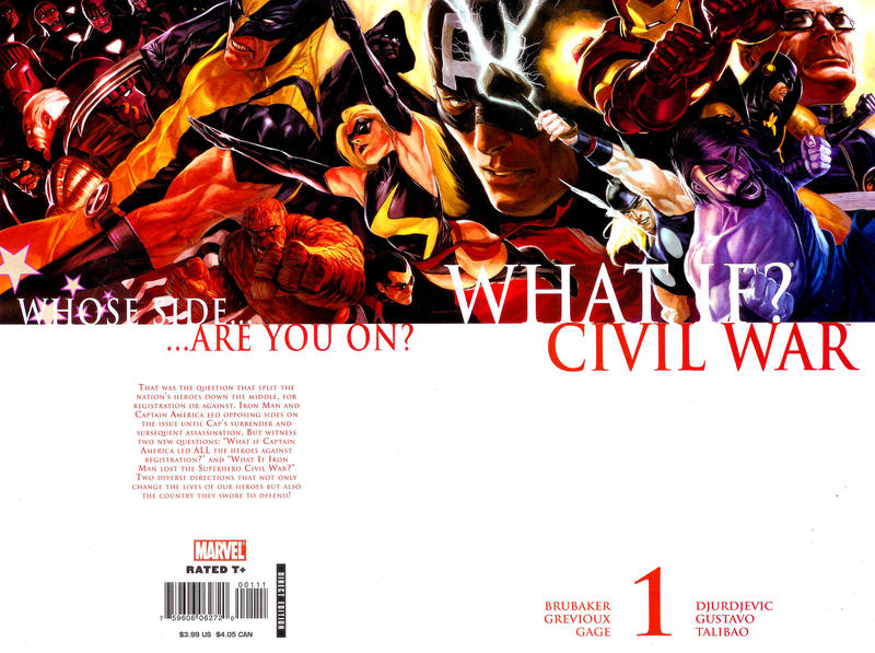 What If? Civil War #1 (2008)-Near Mint (9.2 - 9.8)