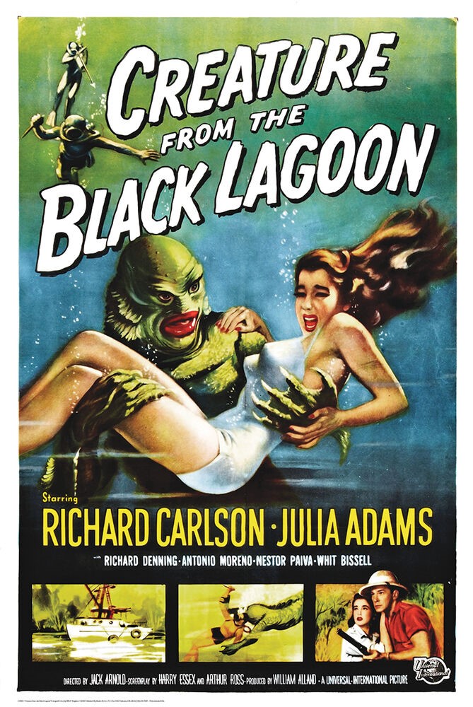Creatures From The Black Lagoon - Regular Poster