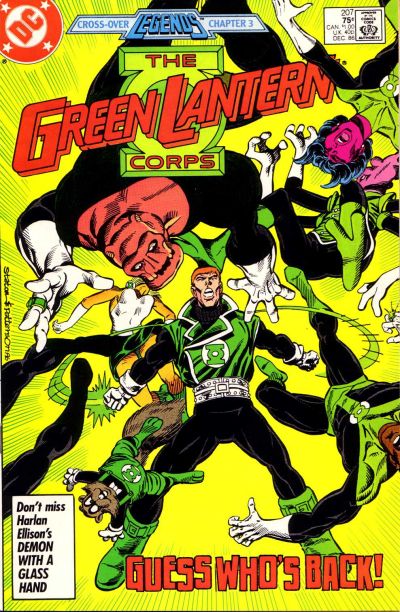 The Green Lantern Corps #207 [Direct]-Fine (5.5 – 7)