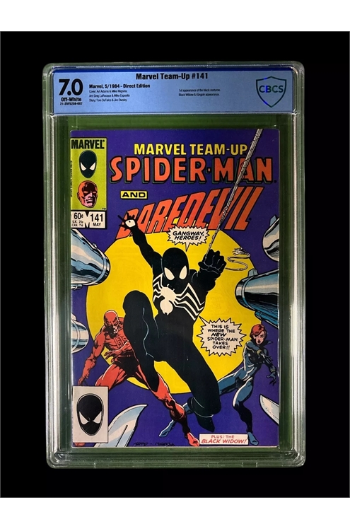 Cbcs Graded 7.0 Marvel Team Up #141 Marvel Comics 1984