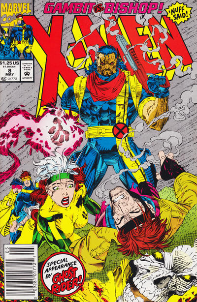 X-Men #8 [Newsstand]-Fine (5.5 – 7) [1St App. of Bella Donna Boudreaux]