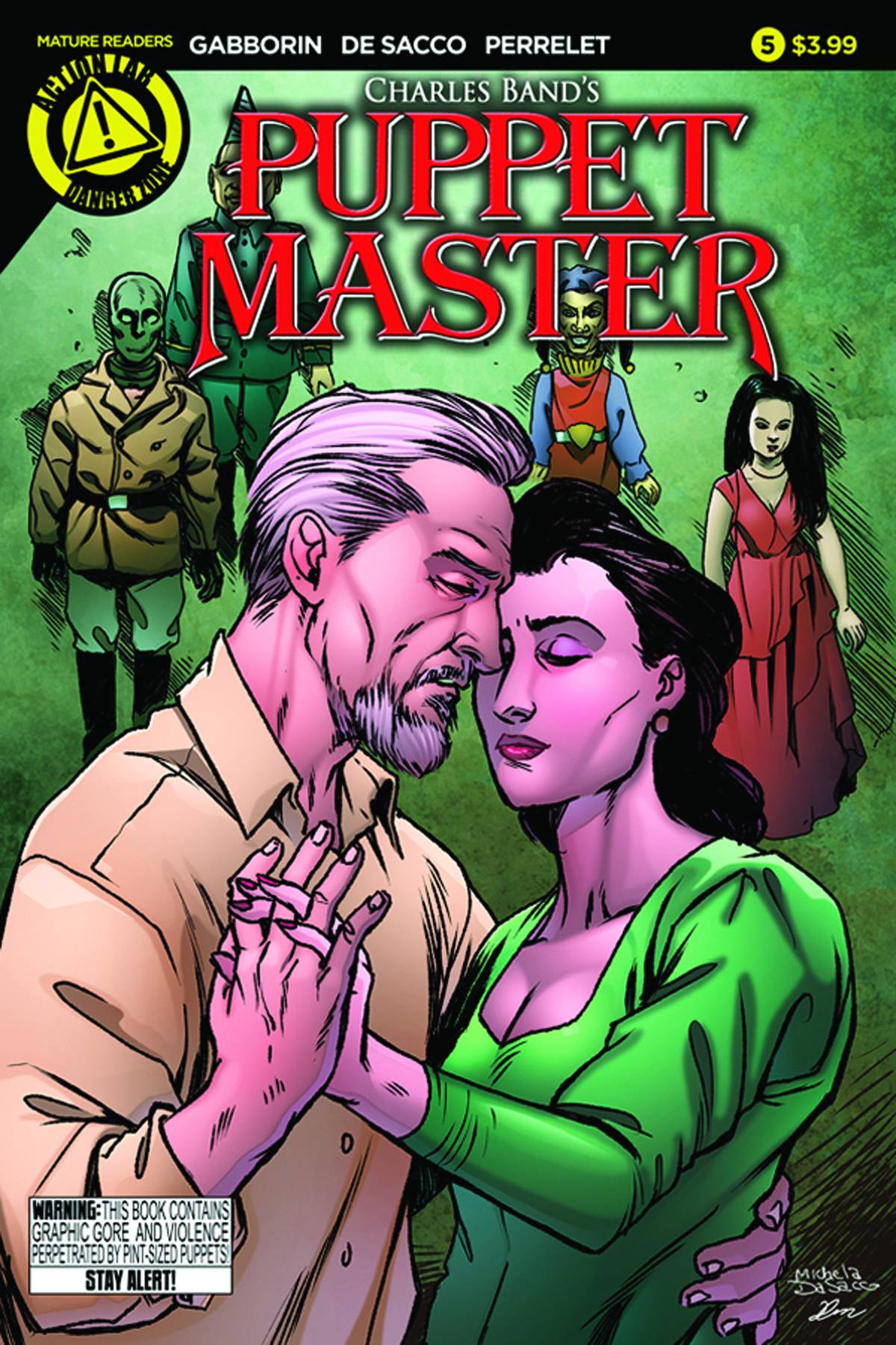 Puppet Master #5 Main Cover