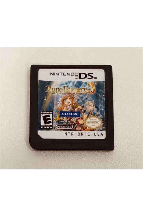 Nintendo Ds Rune Factory 3 Cartridge Only Pre-Owned