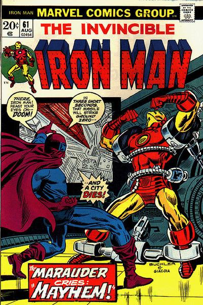 Iron Man #61 [Regular]-Near Mint (9.2 - 9.8)