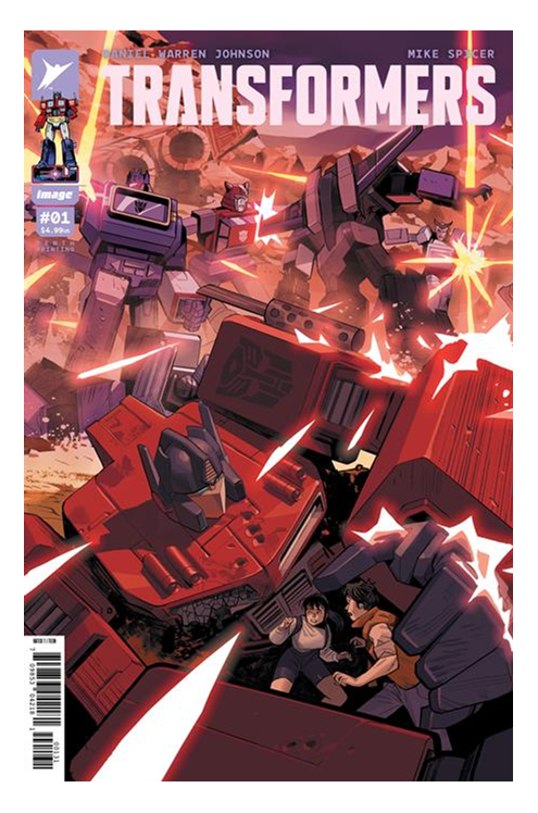 Transformers #1 Tenth Printing Cover C Lorenzo De Felici Variant