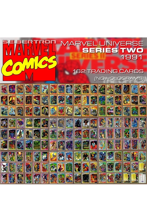 Marvel Universe Trading Card Set Series II Base Set