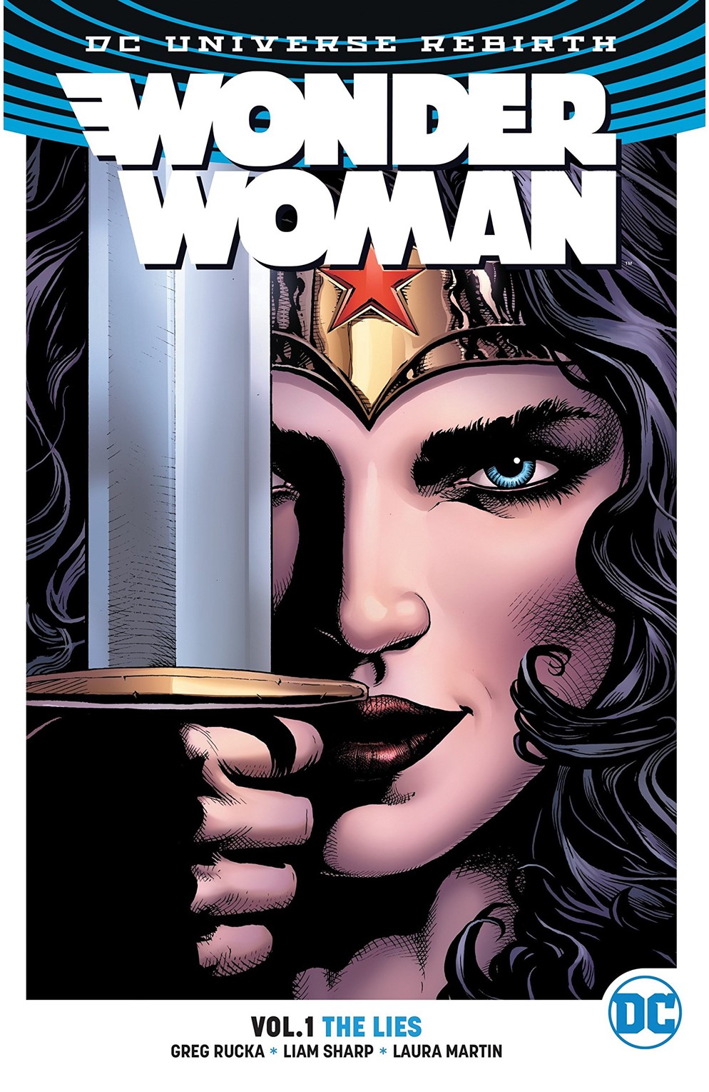 Wonder Woman Volume 1 The Lies (Rebirth) Graphic Novel Half Off! 