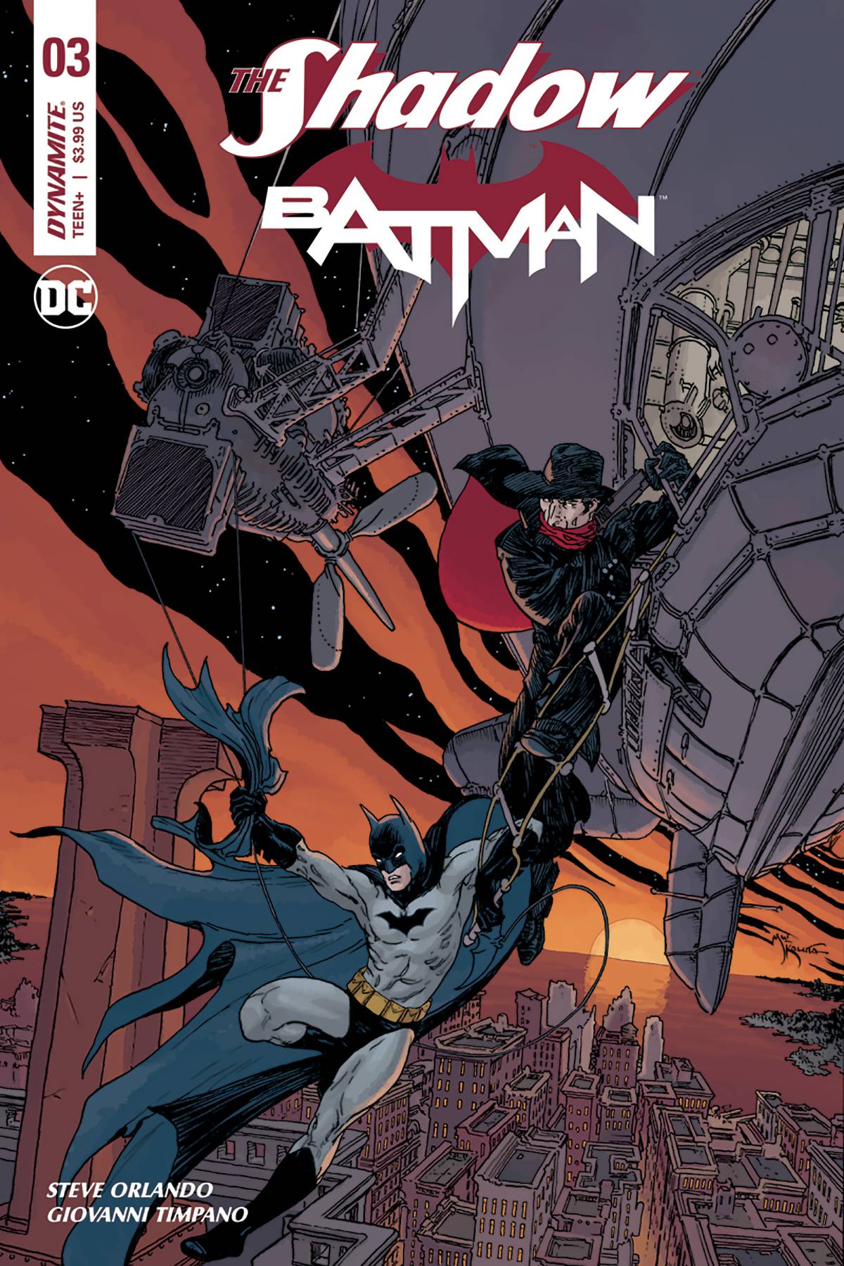 Shadow Batman #3 Cover A Kaluta (Of 6)