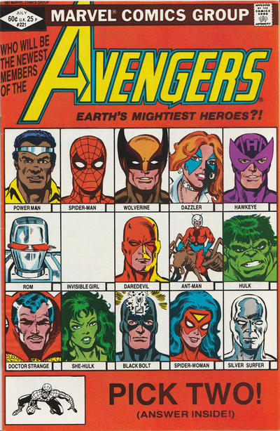 Avengers #221 [Direct]-Very Fine (7.5 – 9)