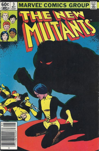 The New Mutants #3 [Newsstand](1983)-Very Fine (7.5 – 9)