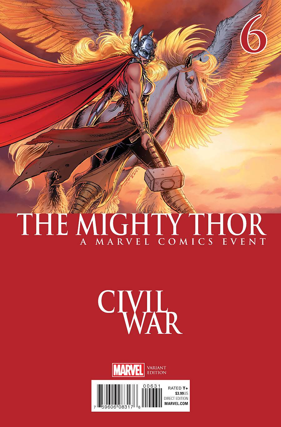 Mighty Thor #6 Civil War Variant (2015)