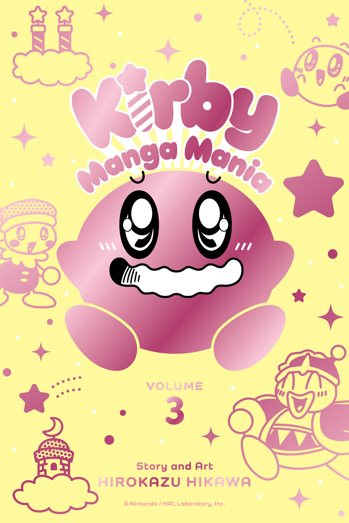 Kirby Manga Mania Manga Volume 3