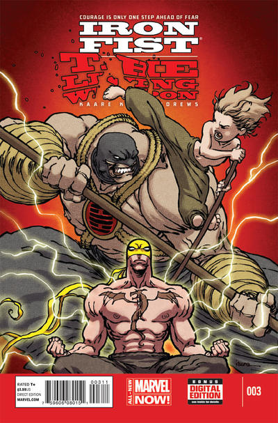 Iron Fist, The Living Weapon #3-Very Fine (7.5 – 9)