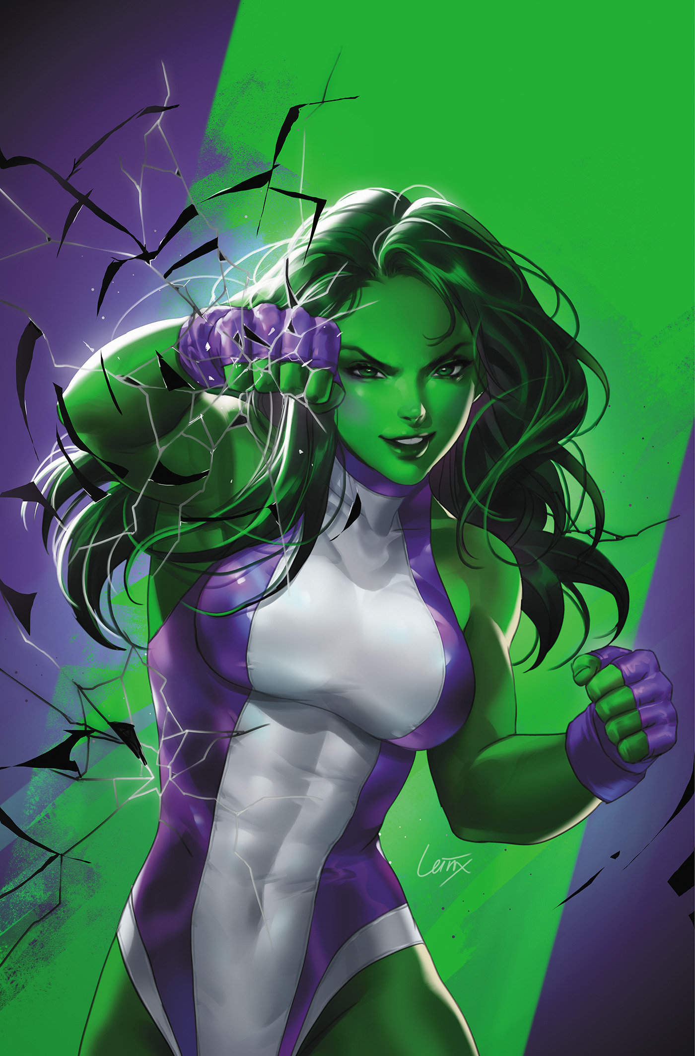 Sensational She-Hulk #1 Leirix She-Hulk Virgin Variant 1 for 50 Incentive