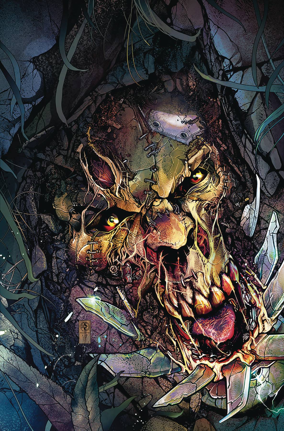 Van Helsing Vs League Monsters #1 Cover E Colapietro