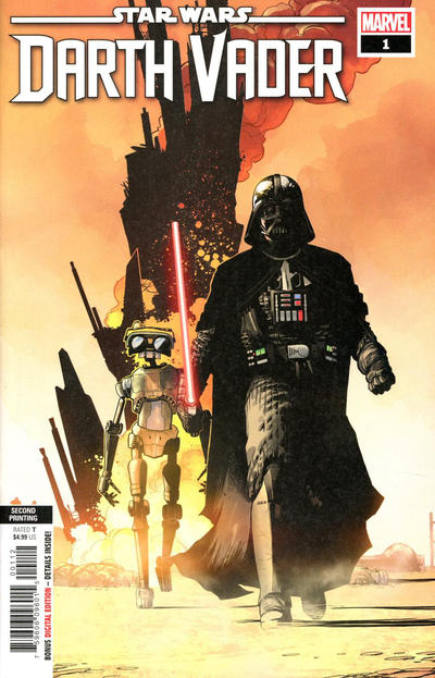 Star Wars: Darth Vader #1 [Second Printing]