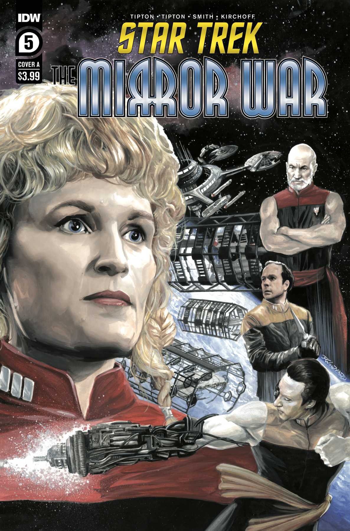 Star Trek Mirror War #5 Cover A Woodward (Of 8)
