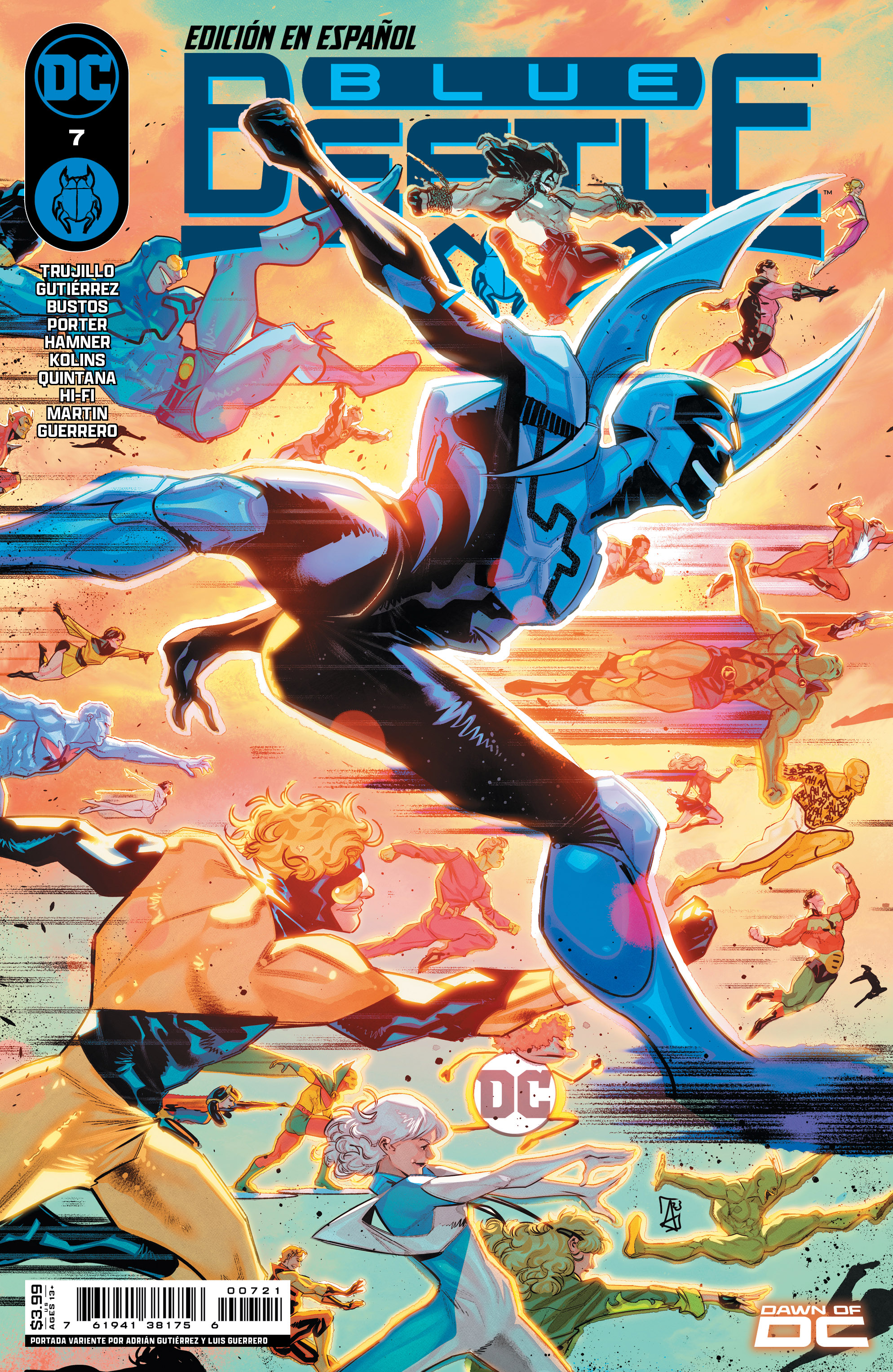 Blue Beetle #7 Spanish Language Version