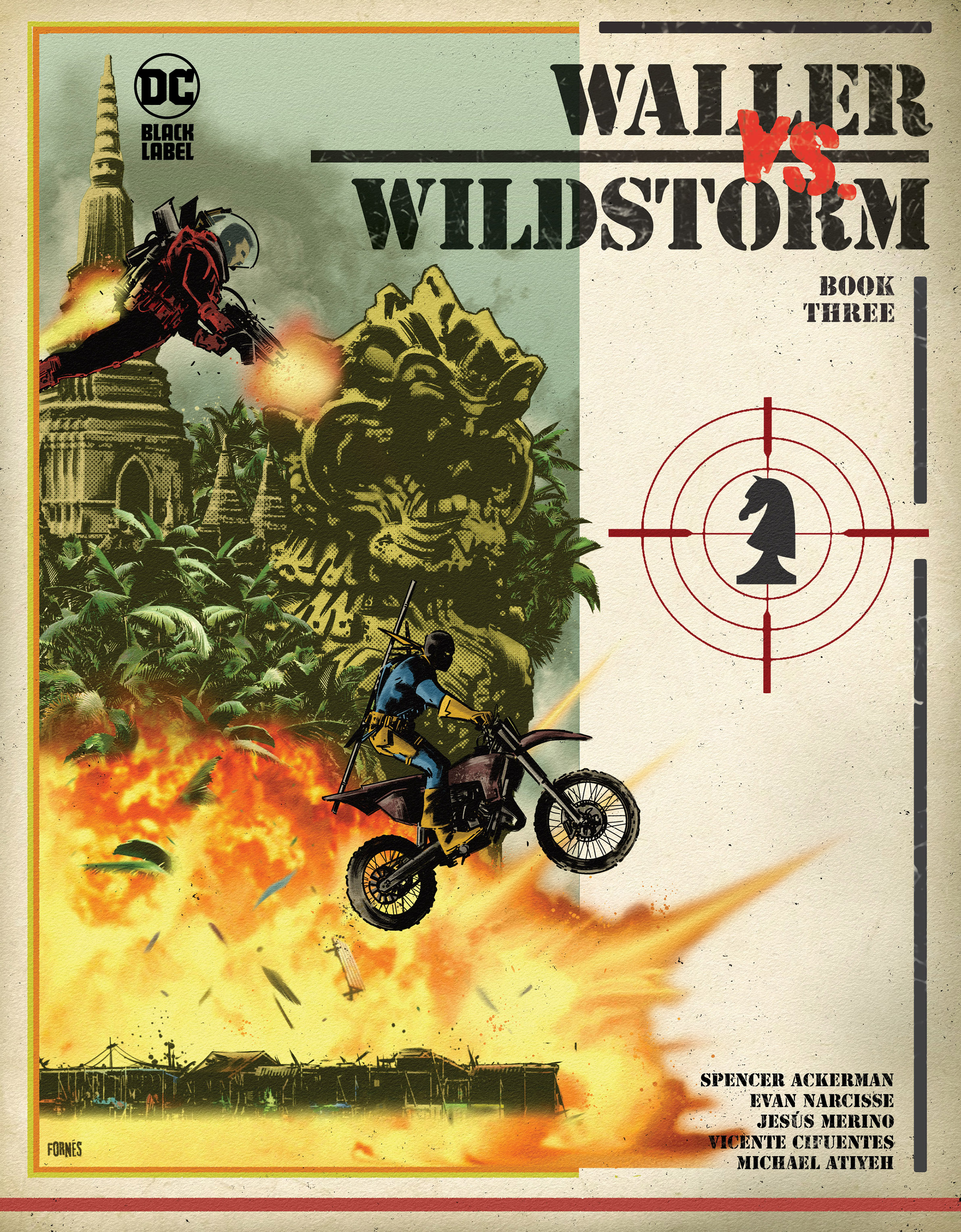 Waller Vs Wildstorm #3 Cover A Jorge Fornes (Mature) (Of 4)