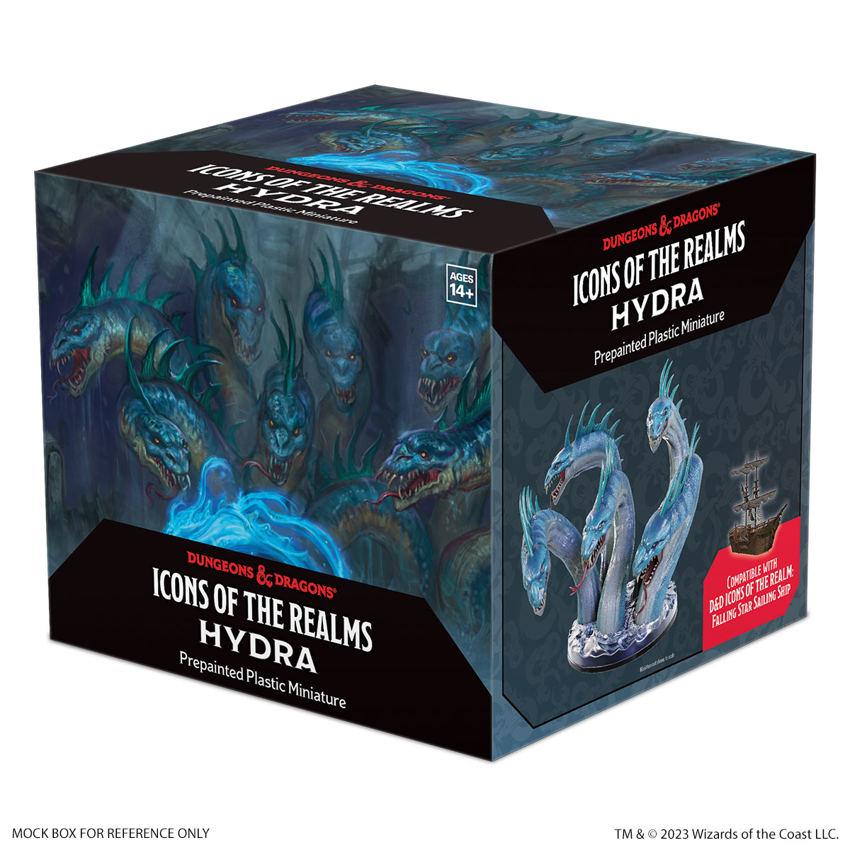 Dungeons & Dragons Icons Realms Hydra Boxed Minis