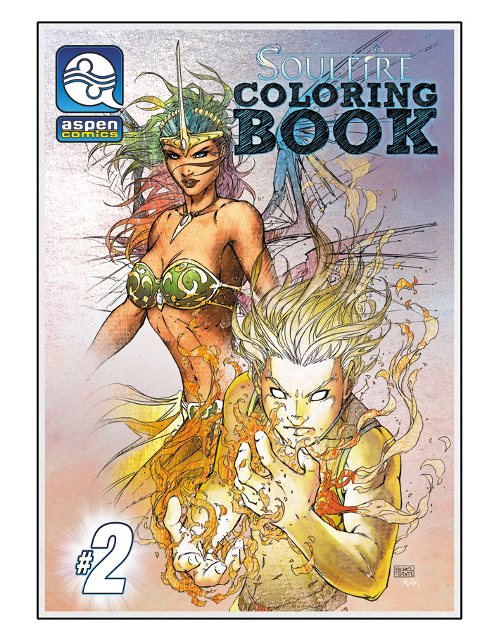 Soulfire Coloring Book Special Graphic Novel Volume 2